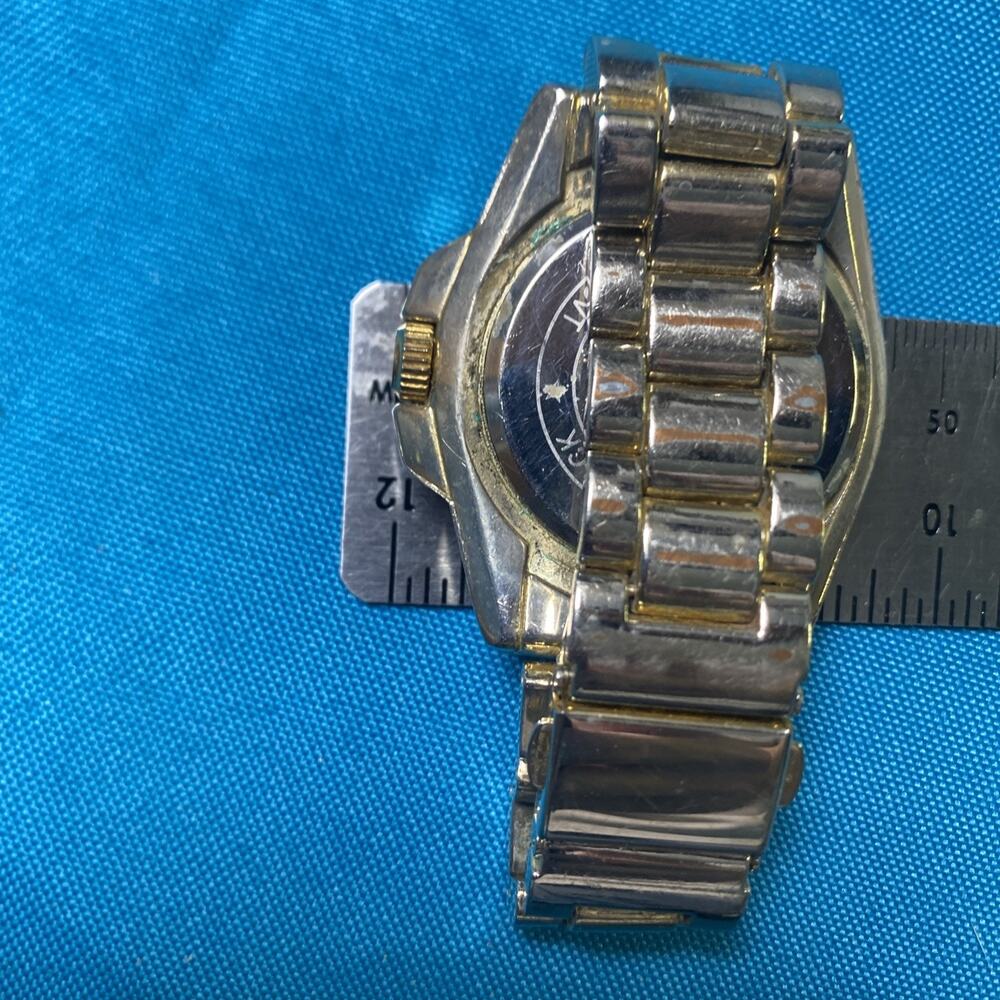 Gold-Tone Crystal Accent Women's Watch - Picture 5 of 5